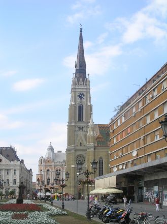 Novi Sad. Katolska kyrkan.